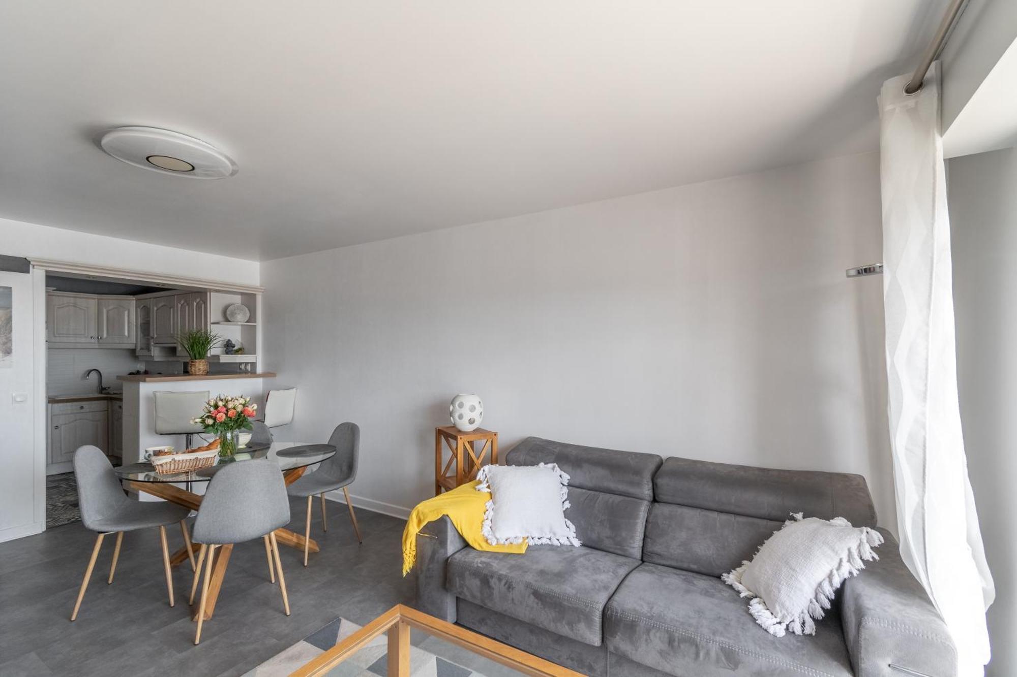 Au Bruit Des Vagues Apartman Binic Szoba fotó