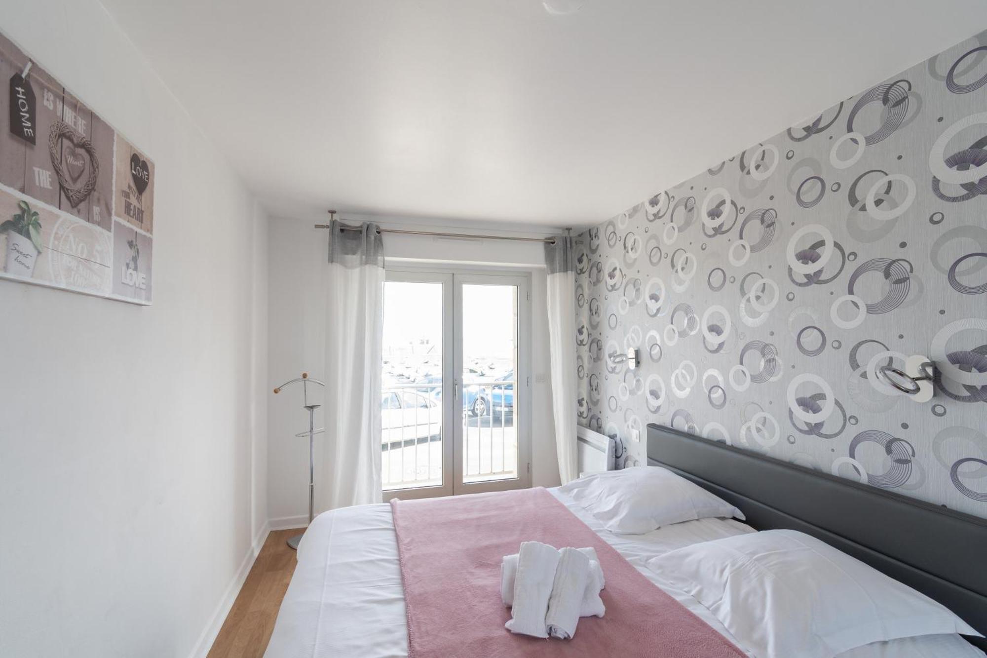 Au Bruit Des Vagues Apartman Binic Szoba fotó